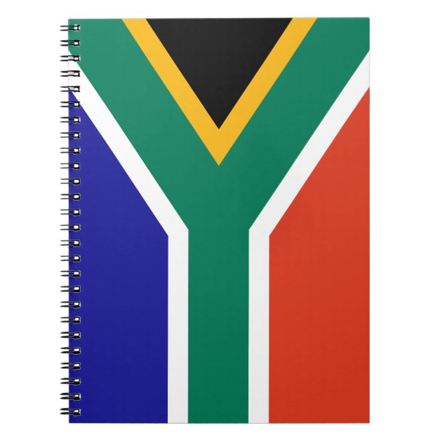South Africa Spiral Notebook (Front)