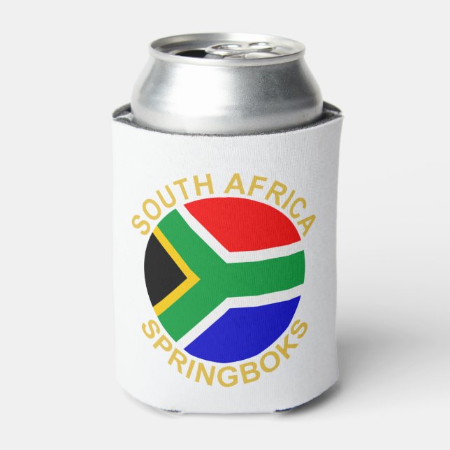 South Africa Springboks Can Cooler (Can Front)