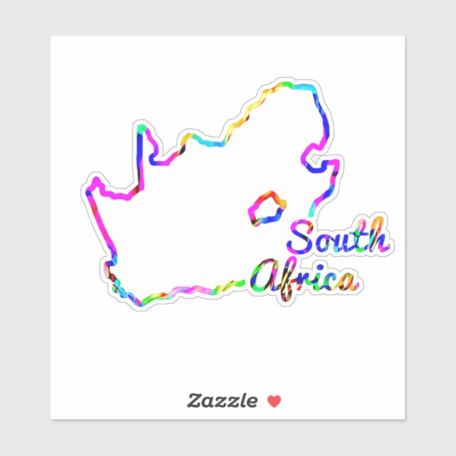 South Africa Sticker (Sheet)
