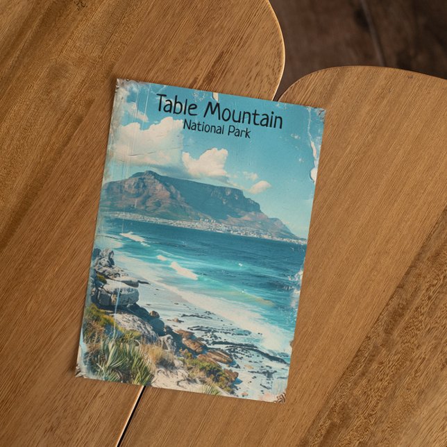 South Africa Table Mountain National Park Postcard (south africa table mountain national park postcard)