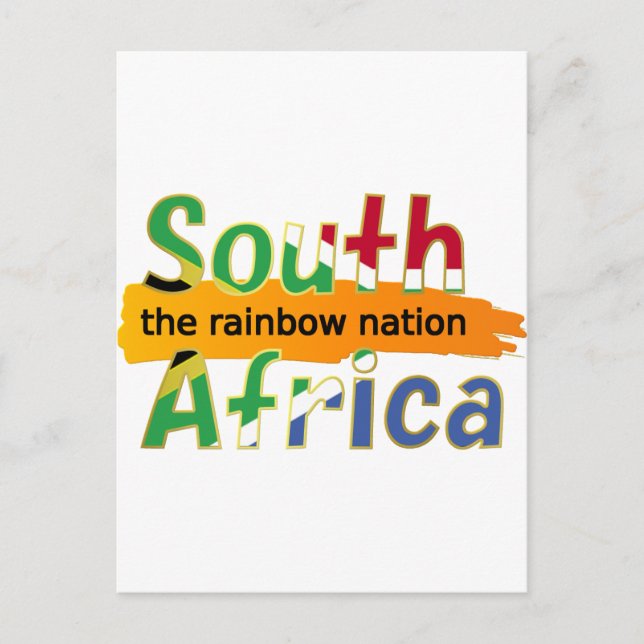South Africa: the rainbow nation Postcard (Front)