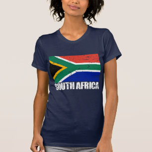 South Africa Vintage Flag T-Shirt