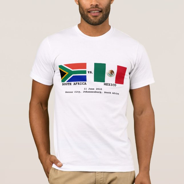 South Africa vs. Mexico Game Day Tee (Front)