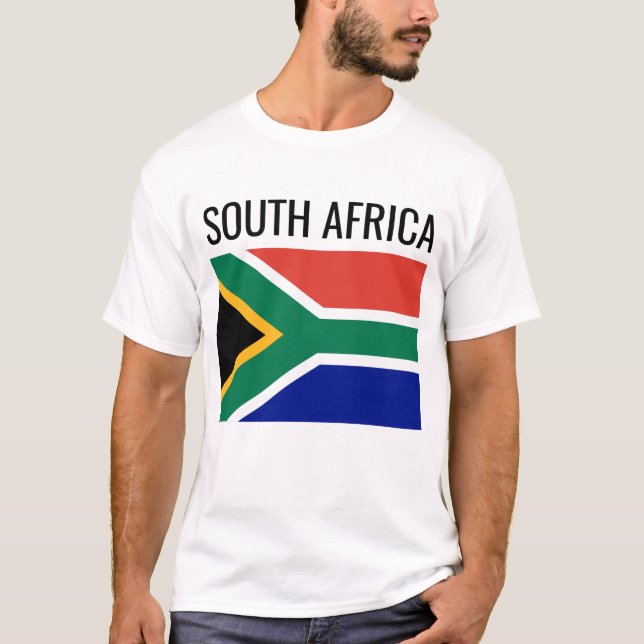 South Africa // World Country National Flag T-Shirt (Front)