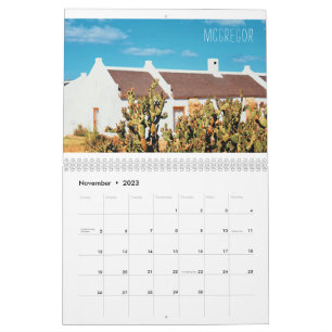 South Africa ZA Cape Town Riebeek-Kasteel Calendar