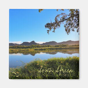 South Africa ZA Orange River Landscape View Magnet
