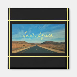 South Africa ZA Road Landscape View Magnet