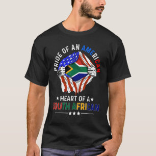 South African American America Pride Foreign Afric T-Shirt