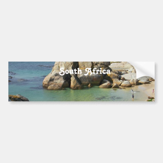 South African Coast Bumper Sticker (Front)