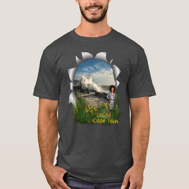 South African fashion girl from Cape Town T-Shirt (Front)