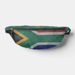 South African flag and emblem Bum Bags