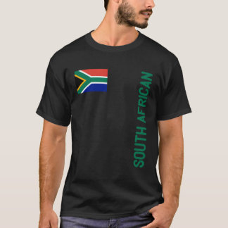 South African Flag And South Africa Roots T-Shirt