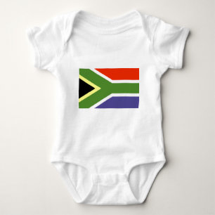 South African flag Baby Bodysuit
