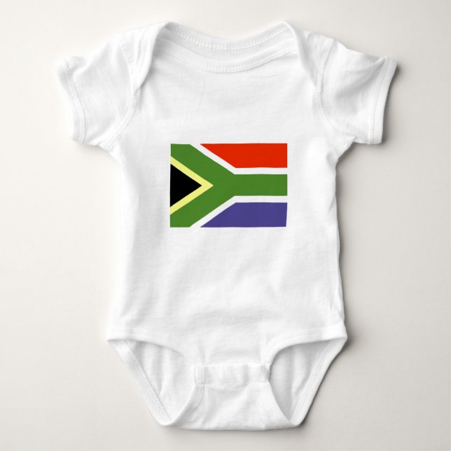 South African flag Baby Bodysuit (Front)