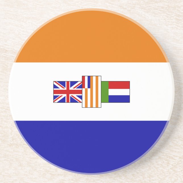 South African Flag Coaster (Front)