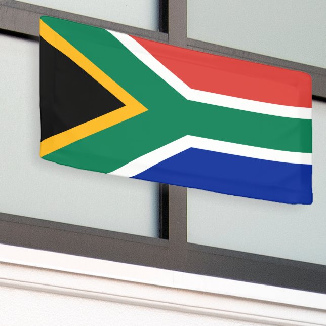 South African flag custom banner sign (Outside Building)