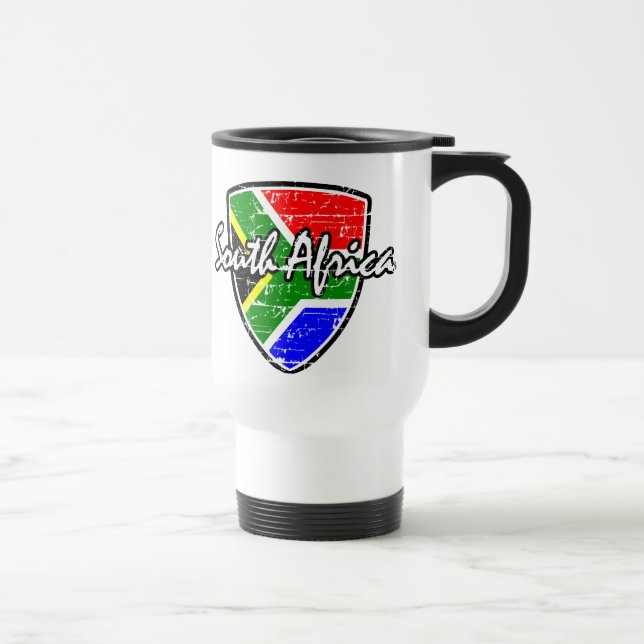 South African flag design Travel Mug (Right)