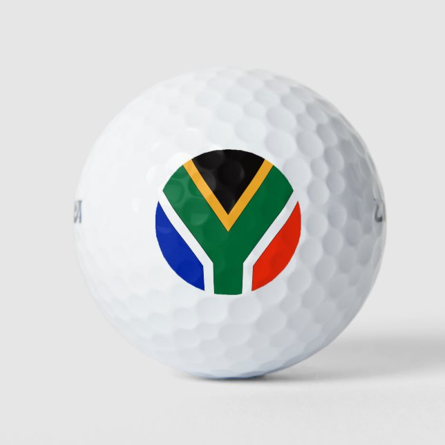 South African Flag Golf Balls (Front)