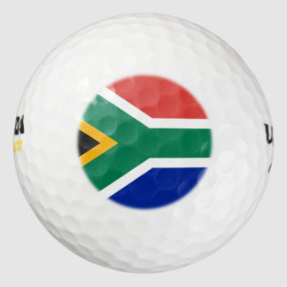 South African flag Golf Balls