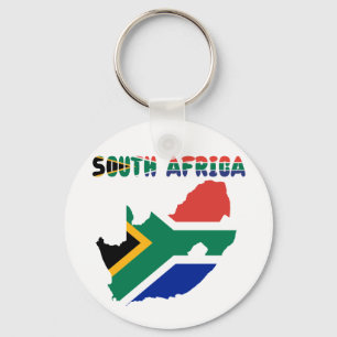 South African flag Key Ring