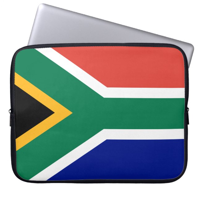 South African Flag Laptop Sleeve (Front)