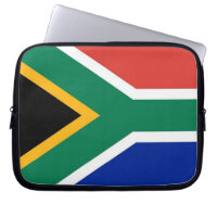 South African Flag Laptop Sleeve