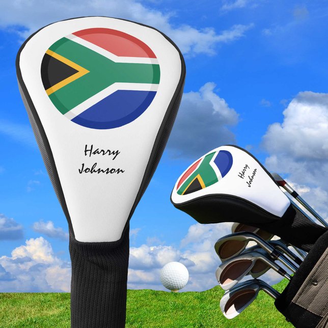 South African Flag & Monogrammed Golf Clubs Covers (Creator Uploaded)
