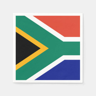 South African Flag Napkin