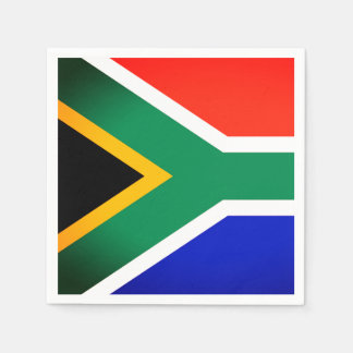 South African Flag Paper Napkins