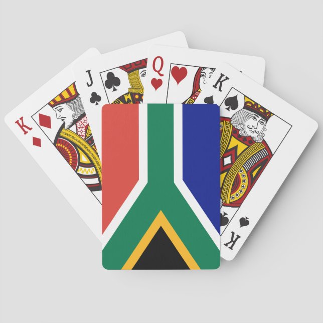 South African Flag Playing Cards (Back)