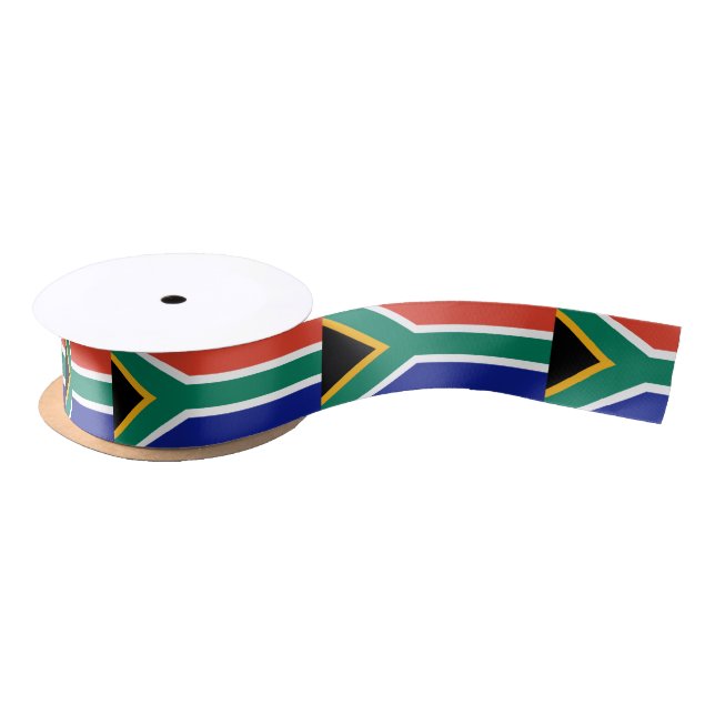 South African Flag Satin Ribbon (Spool)