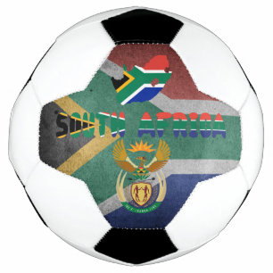 South African flag Soccer Ball