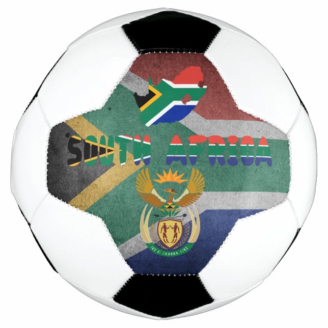 South African flag Soccer Ball (Front)