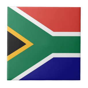 South African Flag Tile