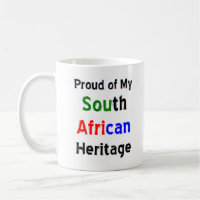 south african heritage coffee mug