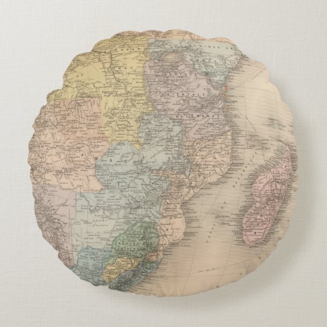 South African Party Round Cushion (Front)