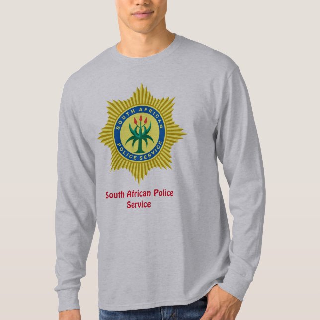 South African Police Service  T-Shirt (Front)