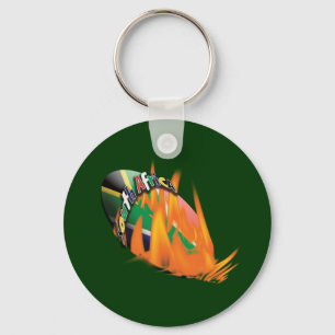 South African rugby supporters & fans keyrings
