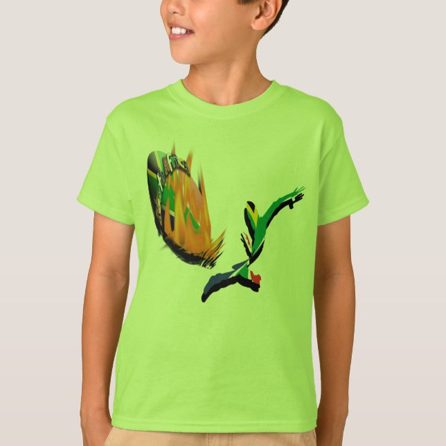 South African rugby supporters shirts for kids (Front)