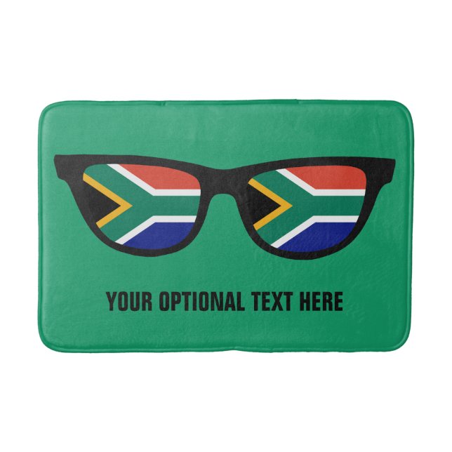 South African Shades custom bath mats (Front)
