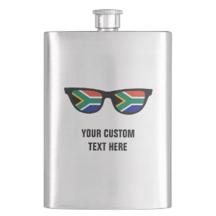 South African Shades custom flask