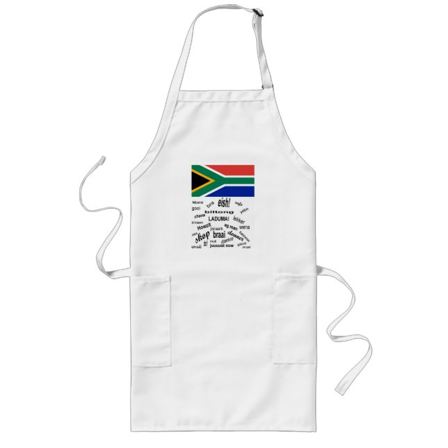 South African Slang Apron (Front)