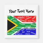 South African Slang Magnet Template