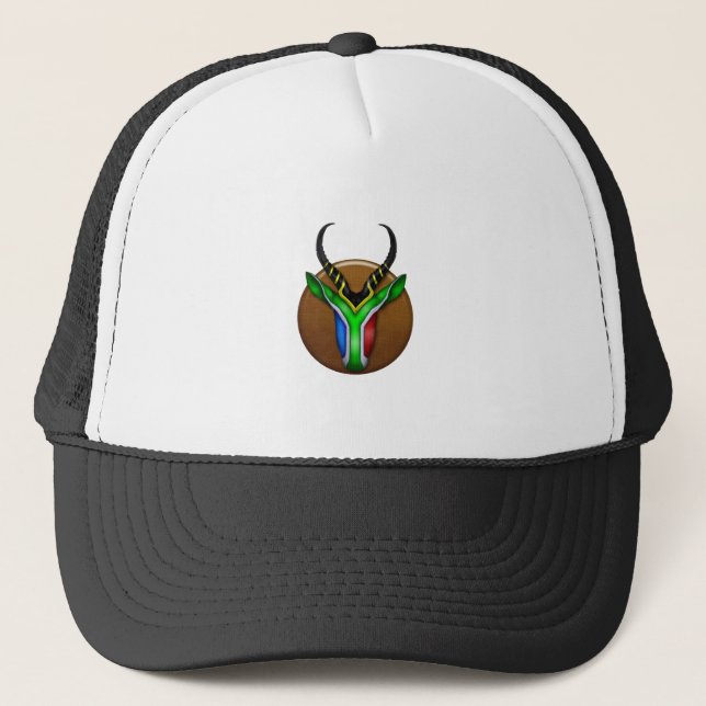 South African Springbok Trucker Hat (Front)
