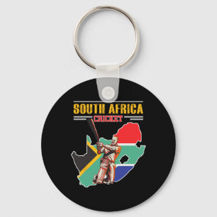 South African Tsman Shirt - South-africa Cricket C Key Ring