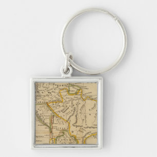 South America 11 Key Ring