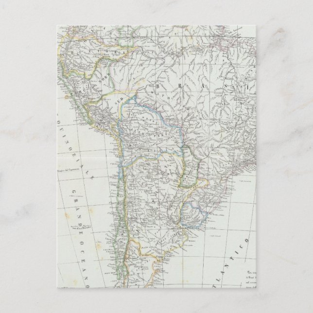 South America 14 Postcard (Front)