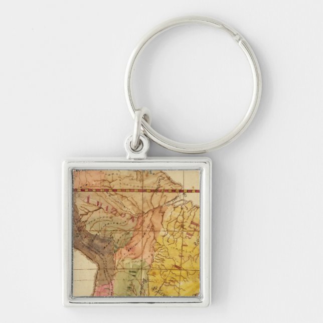 South America 15 Key Ring (Front)