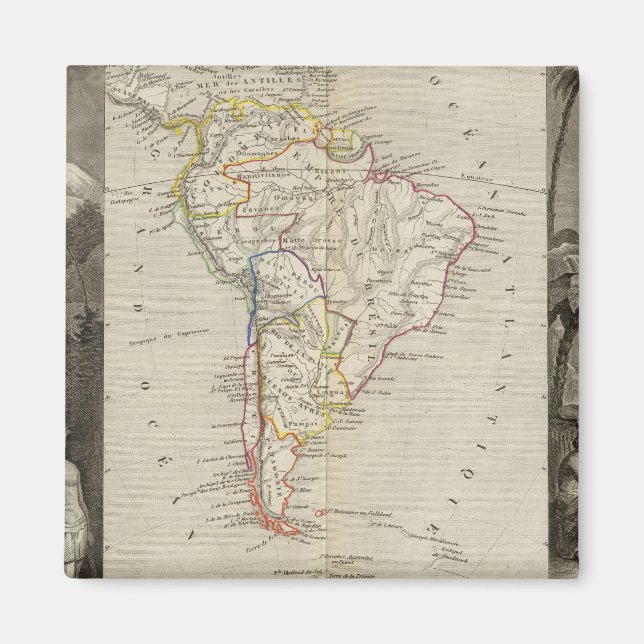 South America 16 Magnet (Front)