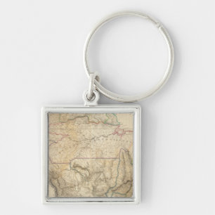 South America 25 Key Ring